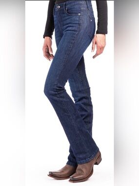 Haala Westerly Dark Blue Straight-Leg Jeans